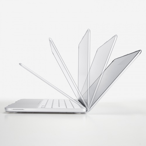 MacBook Neoハードシェルカバー（13インチ・クリア・ハードカバー・ポリカーボネート・保護カバー・光沢・傷防止）
