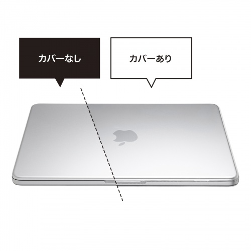 MacBook Neoハードシェルカバー（13インチ・クリア・ハードカバー・ポリカーボネート・保護カバー・光沢・傷防止）
