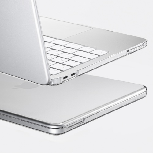 MacBook Neoハードシェルカバー（13インチ・クリア・ハードカバー・ポリカーボネート・保護カバー・光沢・傷防止）