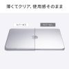 MacBook Neoハードシェルカバー（13インチ・クリア・ハードカバー・ポリカーボネート・保護カバー・光沢・傷防止）