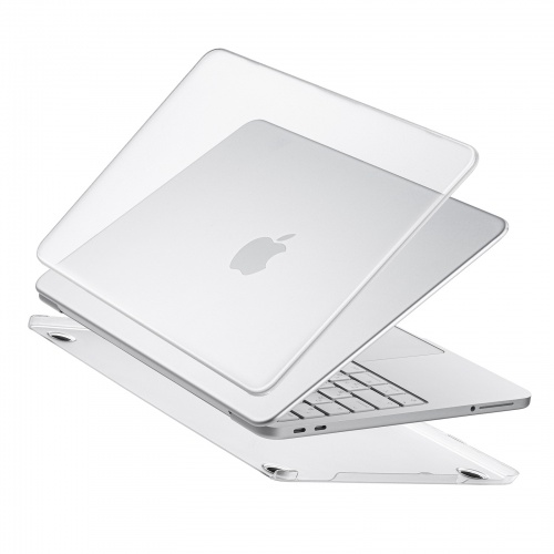 MacBook Neoハードシェルカバー（13インチ・マットクリア・ハードカバー・ポリカーボネート・保護カバー・指紋防止・傷防止）