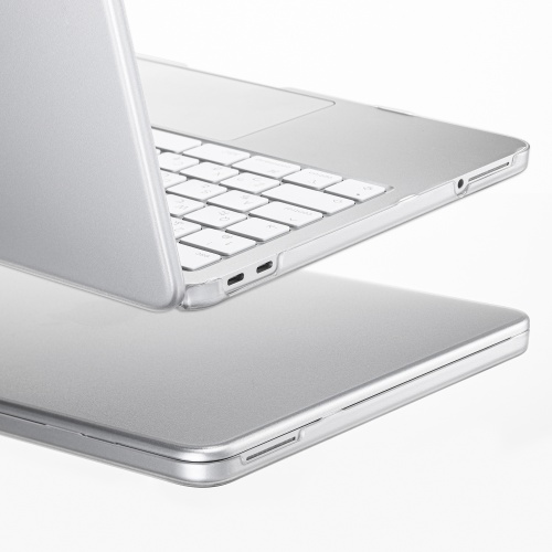 MacBook Neoハードシェルカバー（13インチ・マットクリア・ハードカバー・ポリカーボネート・保護カバー・指紋防止・傷防止）