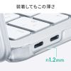 MacBook Neoハードシェルカバー（13インチ・マットクリア・ハードカバー・ポリカーボネート・保護カバー・指紋防止・傷防止）