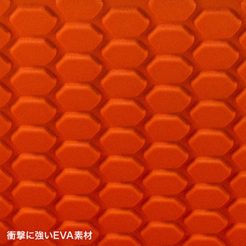 【アウトレット･訳あり・セール】PCインナーケース(15.6型ワイド・衝撃吸収・セミハード・EVA・ダブルファスナー・収納・ブラック)