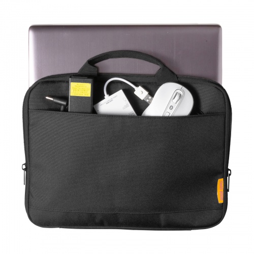 取っ手付きインナーケース（ノートパソコン・11.6インチワイド対応・リサイクルポリエステル使用・ブラック）