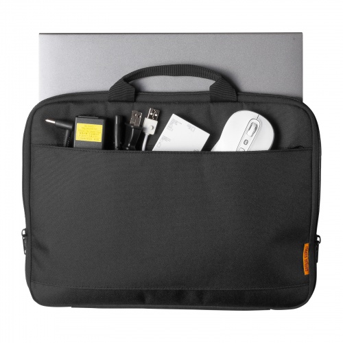 取っ手付きインナーケース（ノートパソコン・13.3インチワイド対応・リサイクルポリエステル使用・ブラック） IN-GH13BK-RE サンワサプライ