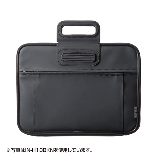 ノートPCケース(12型ワイド対応・衝撃吸収・ブラック） サンワサプライ