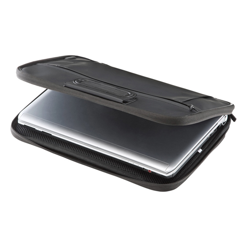 ノートPCケース(13型ワイド対応・衝撃吸収・ブラック） サンワサプライ