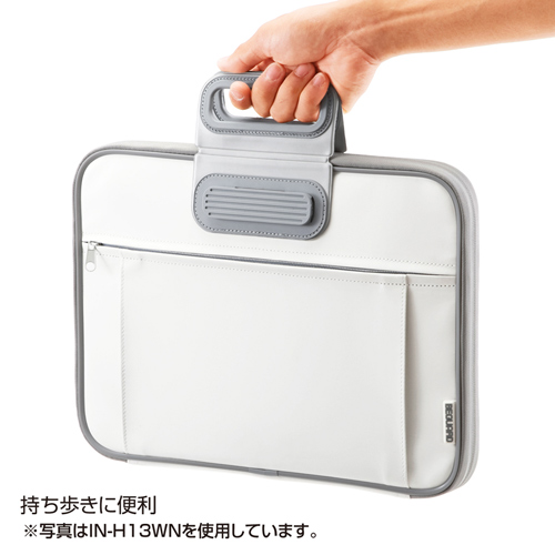 ノートPCカバー(15型ワイド対応・衝撃吸収・ホワイト） サンワサプライ