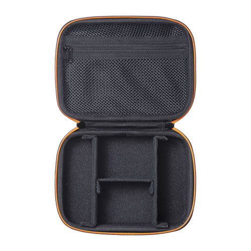 ポーチ（トラベルポーチ・ガジェットポーチ・小物入れ・おしゃれ・大容量・人気・おすすめ・男性・仕切り・収納・便利・持ち運び・セミハード・黒） IN-HDAD1BK サンワサプライ