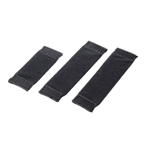 ポーチ（トラベルポーチ・ガジェットポーチ・小物入れ・おしゃれ・大容量・人気・おすすめ・男性・仕切り・収納・便利・持ち運び・セミハード・黒） IN-HDAD1BK サンワサプライ