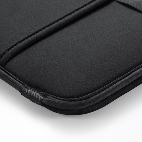 インナーケース（MacBook用・衝撃吸収・低反発ウレタン・13.3インチ・スリップインケース・ブラック）