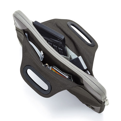 インナーケース（衝撃吸収・低反発ウレタン・13.3型ワイド・ブラック）