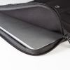 ノートパソコンケース（13.3型・14型ワイド対応・インナーケース・外ポケット付・周辺機器収納・通勤用・オフィス移動用・ブラック）