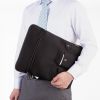 ノートパソコンケース（15.6型・16型ワイド対応・インナーケース・外ポケット付・周辺機器収納・通勤用・オフィス移動用・ブラック）