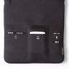 ノートパソコンケース（15.6型・16型ワイド対応・インナーケース・外ポケット付・周辺機器収納・通勤用・オフィス移動用・ブラック）