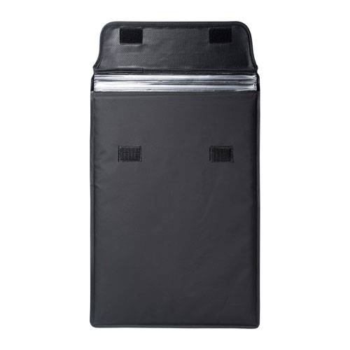 インナーケース(防水・IPX6・13.3インチワイド・スリム・縫い目なし加工・ブラック)