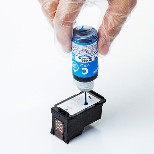 キヤノン BC-346 詰め替えインク（7～10回分・3色カラー）