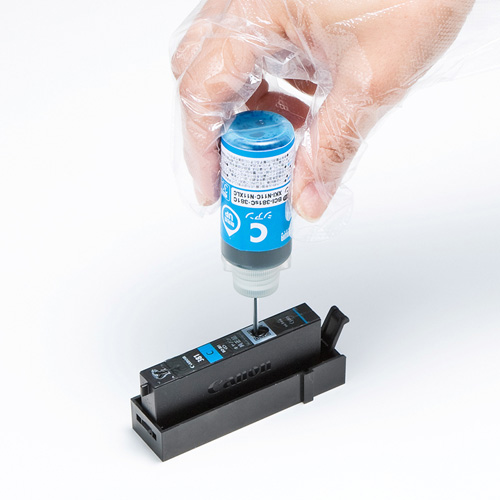 キヤノン詰め替えインク（BCI-380/XKI-N10PGBK・381/N11BK・C・M・Y用）