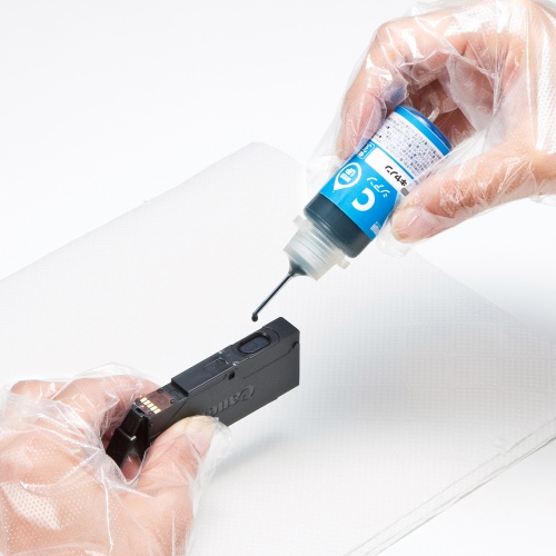 詰め替えインク（キャノン・顔料ブラック・ブラック・シアン・マゼンタ・イエロー・5色・30ml）