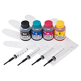 ブラザー LC11BK・LC11C・LC11M・LC11Y用詰め替えインク (4色セット・60ml) INK-LC11BS60S サンワサプライ