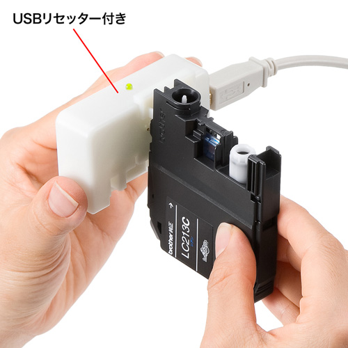 詰め替えインク（LC211・213・215・217対応・顔料ブラック・シアン・マゼンタ・イエロー・各60ml） INK-LC213BS60R サンワサプライ