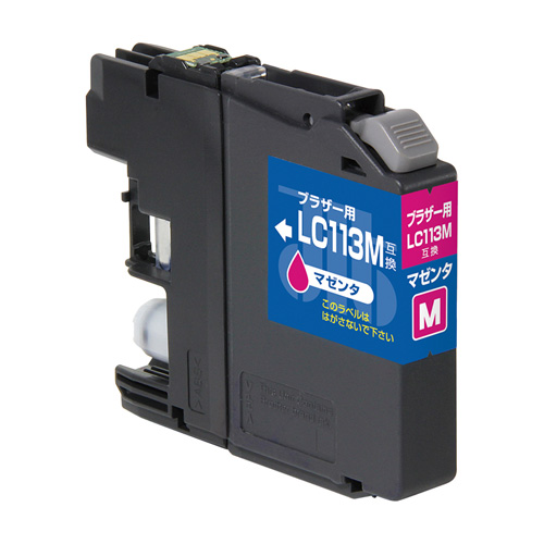 リサイクルインクカートリッジ（LC113M対応・マゼンタ）