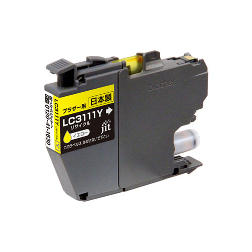 ブラザー リサイクルインク イエロー LC3111Y