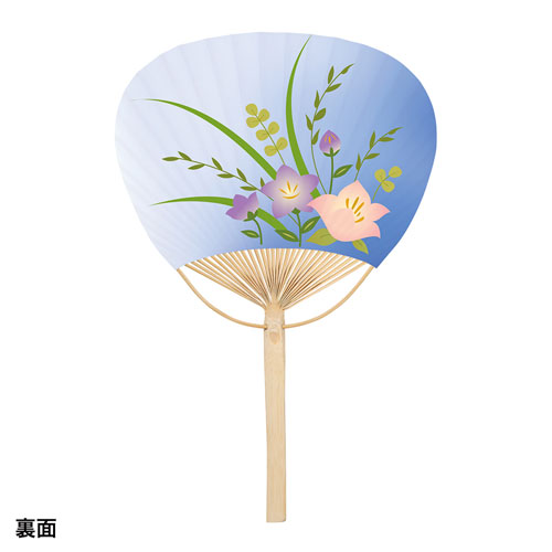 本格的竹の骨を使ったうちわをインクジェットで手作り、インクジェット竹のうちわ手作りキット(竹) JP-UTIWA6 サンワサプライ