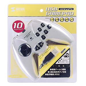 USBゲームパッド（シルバー） JY-P56US | 激安通販のイーサプライ