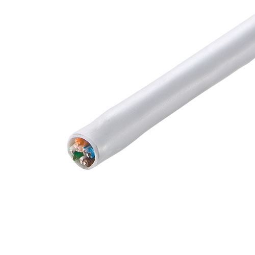 CAT5eUTP単線ケーブルのみ（自作用・ホワイト・300m）