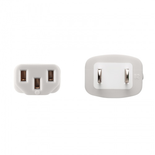 電源コード（2P・2m・グレー）