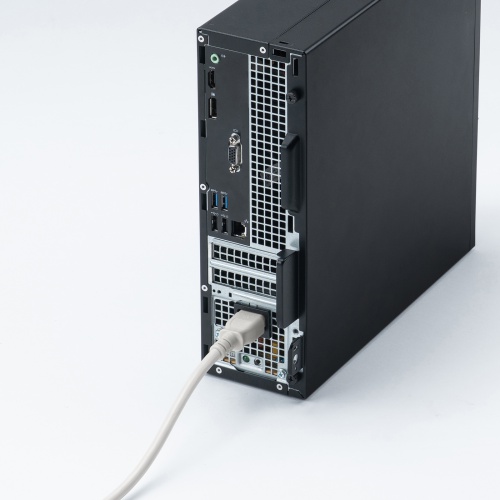 電源コード（2P・4m・ライトグレー） KB-D3347A サンワサプライ