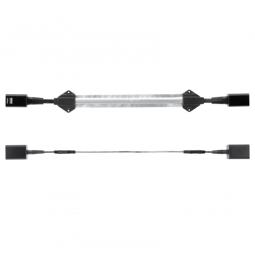 すきま用LANケーブル カテゴリ6A 44cm PoE対応 両面テープ 木ネジ 取付 窓 ドア フラットケーブル