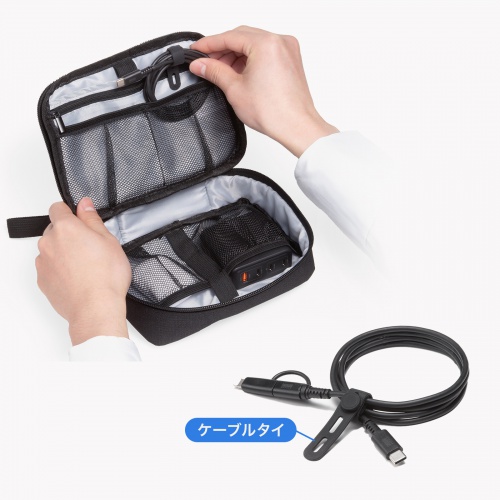 USB Type-Cケーブル（Lightning変換・2in1・PD60W対応・USB2.0・MFi認証品・iPhone16・iPhone14以前・データ転送・充電・1m・ブラック）