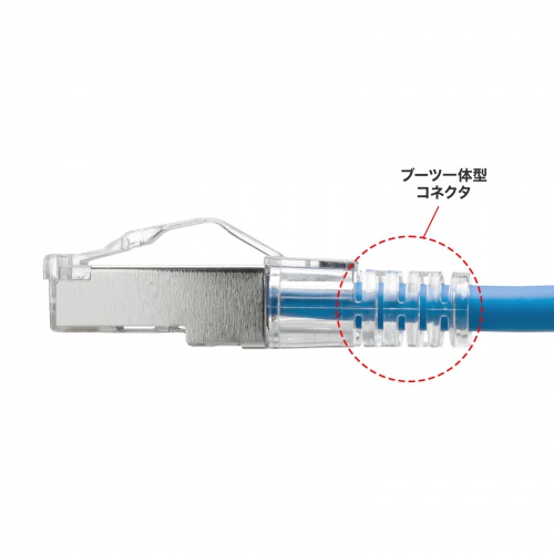 カテゴリ5e STP LANケーブル（10m・ツメ折れ防止コネクタ