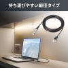 USB A LAN変換ケーブル（1m・カテゴリ6・1Gbps・ギガビット・C to LAN・MACアドレスパススルー対応・ビデオ通話・ゲーム）