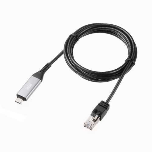 USB Type-C LAN変換ケーブル（カテゴリ6・1Gbps・ギガビット・C to LAN・MACアドレスパススルー対応・ビデオ通話・ゲーム・2m）