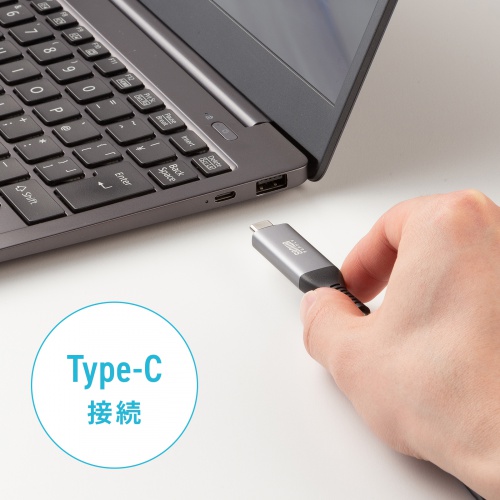 USB Type-C LAN変換ケーブル（カテゴリ6・1Gbps・ギガビット・C to LAN・MACアドレスパススルー対応・ビデオ通話・ゲーム・3m）