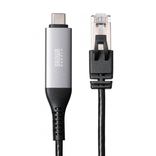USB Type-C LAN変換ケーブル（カテゴリ6・1Gbps・ギガビット・C to LAN・MACアドレスパススルー対応・ビデオ通話・ゲーム・5m）