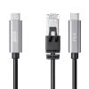 USB Type-C LAN変換ケーブル（PD100W充電・2m・カテゴリ6A・1Gbps・ギガビット・C to LAN・MACアドレスパススルー対応・ビデオ通話・ゲーム）
