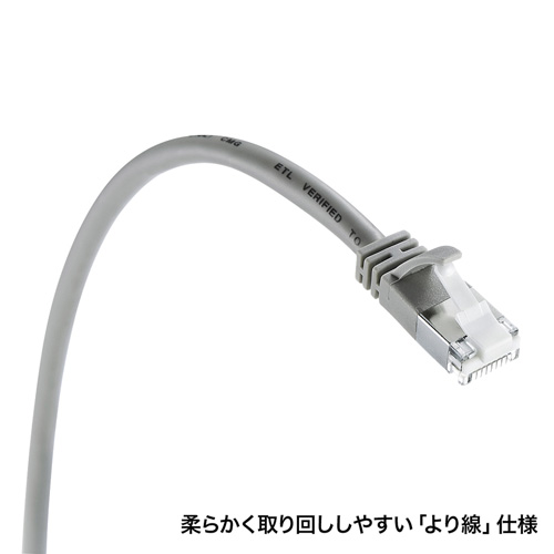 サンワサプライ STP CAT5e LANケーブル 100m ライトグレー Amazon.co.jp: サンワサプライ STPカテゴリ5ケーブルのみ(単線用