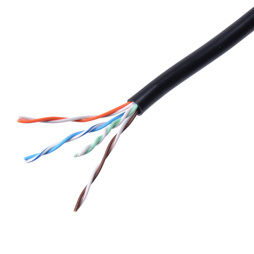 エンハンスドカテゴリ5単線ケーブルのみ（UTP・自作用・100m・ブラック） KB-T5-CB100BKN サンワサプライ