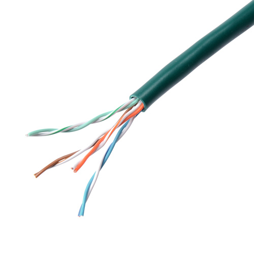 エンハンスドカテゴリ5単線ケーブルのみ（UTP・自作用・100m・グリーン） KB-T5-CB100GN サンワサプライ