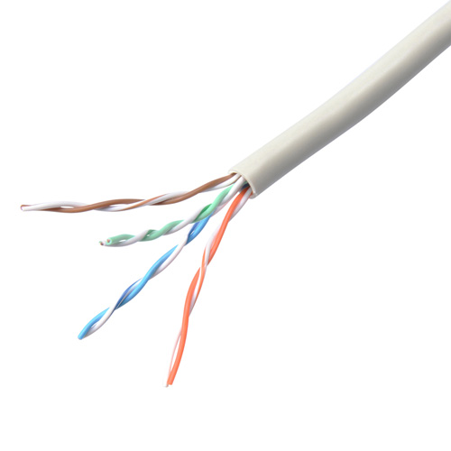 LANケーブル（cat5・自作用・UTP・100m・エンハンスド・単線・ケーブルのみ・ライトグレー） KB-T5-CB100N サンワサプライ