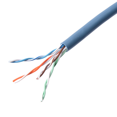 エンハンスドカテゴリ5単線ケーブルのみ（UTP・自作用・200m・ブルー） KB-T5-CB200BLN サンワサプライ