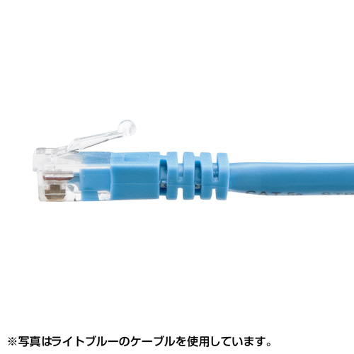 Cat 5eより線クロスケーブル（10m・ライトグレー）