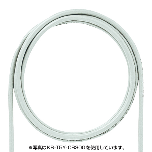 自作用LANケーブル（カテゴリ5e・UTP・より線・300m・グリーン） KB-T5Y-CB300GN サンワサプライ