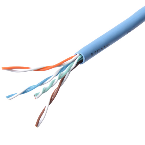 自作用LANケーブル（カテゴリ5e・より線・UTP・300m・ライトブルー） KB-T5Y-CB300LBN サンワサプライ