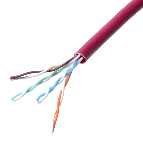 自作用LANケーブル（レッド・300m・カテゴリ5e・UTP・より線） KB-T5Y-CB300RN サンワサプライ